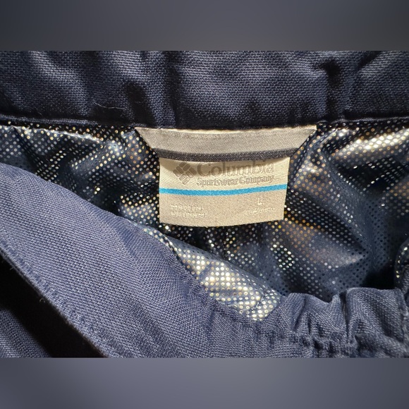 Columbia Youth Bugaboo™ II Ski Pant Navy Blue Size Large EUC - Picture 6 of 12